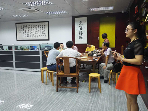 粵綠環保總經理李康文參加東莞市建設工程信息服務協會走訪東莞福建商會活動